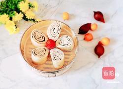 黑芝麻龙卷的做法图解14