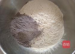 奶香黑米馒头的做法图解3