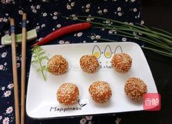 南瓜芝麻球的做法图解8