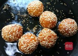 南瓜芝麻球的做法图解7