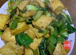 白菜炒豆腐的做法图解7