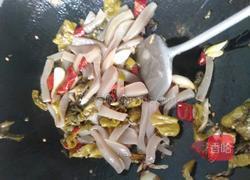 酸菜炒魔芋的做法图解5