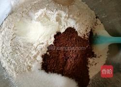 巧克力核桃面包的做法图解7