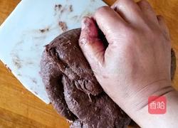 巧克力核桃面包的做法图解16