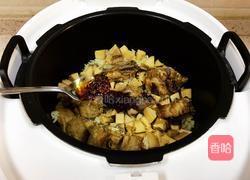 杏鲍菇排骨焖饭的做法图解9