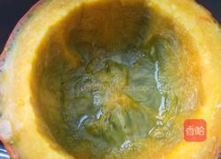 百合枸杞南瓜盅的做法图解1