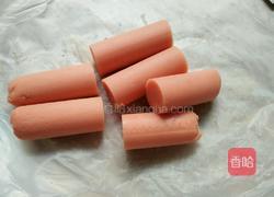 火腿肠手抓饼卷的做法图解3