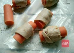 火腿肠手抓饼卷的做法图解6