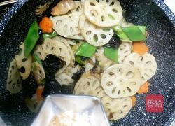 快手荷塘小炒的做法图解7