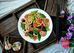 快手荷塘小炒的做法图解9