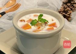 桃胶炖木瓜的做法图解8