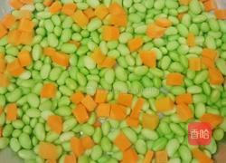 翅根烧毛豆米的做法图解4