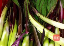 生炒菜心的做法图解2