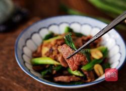 葱爆牛肉片的做法图解11