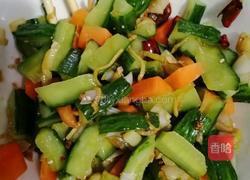酸辣黄瓜（凉拌）的做法图解4
