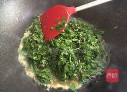 荠菜炒蛋的做法图解5