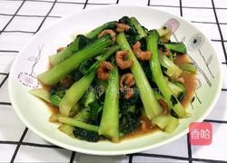 海米炒塔菜的做法图解1