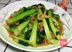 海米炒塔菜的做法图解14