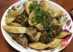 排骨焖山药的做法图解4