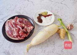 牛肉炖白萝卜的做法图解1