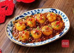 团团圆圆肉末土豆球的做法图解13