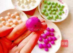 彩色汤圆的做法图解18