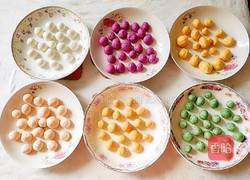 彩色汤圆的做法图解20