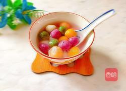 彩色汤圆的做法图解25