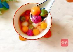 彩色汤圆的做法图解26