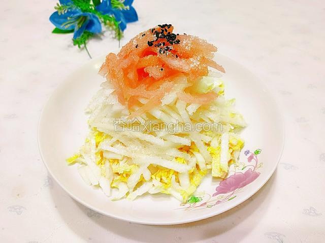 白雪阳春就制作好了