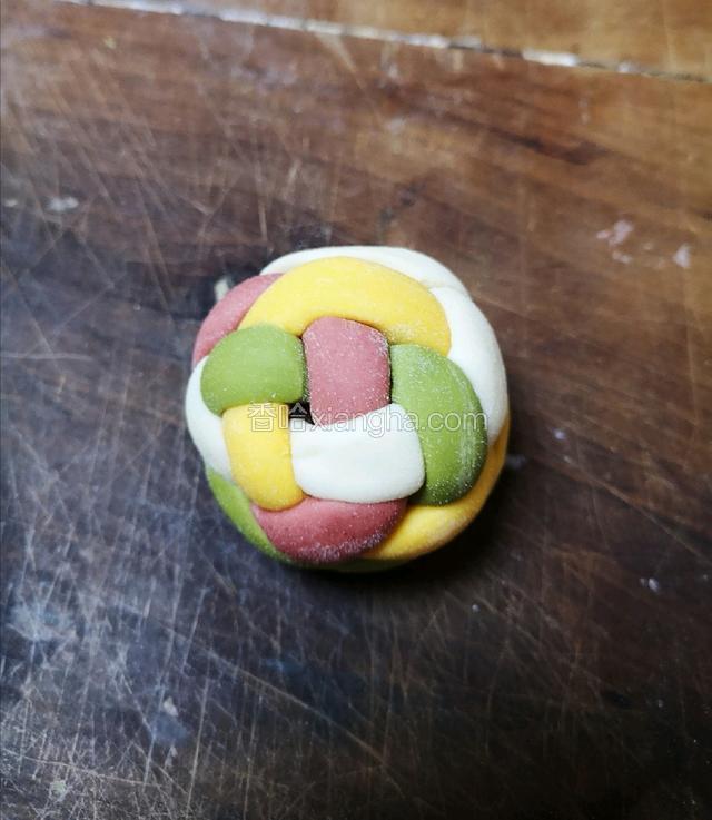 绣球馒头（步骤）
