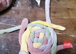 绣球馒头（步骤）的做法图解5