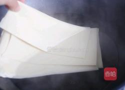 凉拌豆皮版花开富贵的做法图解2