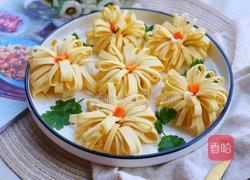 凉拌豆皮版花开富贵的做法图解15