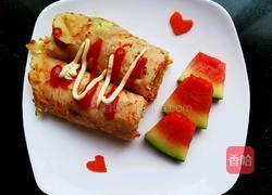 美味快手早餐饼的做法图解9