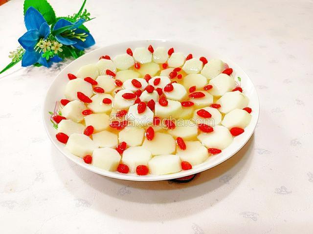花团锦簇就制作好了