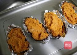 芝士片焗红薯的做法图解4