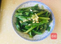 蒜香油麦菜的做法图解9