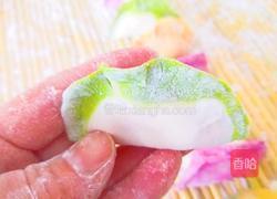 春节五彩缤纷饺子的做法图解3