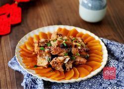 南瓜蒸排骨的做法图解9