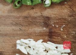 卜豆角炒肉末的做法图解2