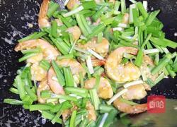 咸鸭蛋黄炒青虾的做法图解6