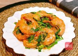 咸鸭蛋黄炒青虾的做法图解7