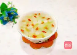 Illustration of how to make wolfberry hairy melon 12