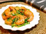 咸鸭蛋黄炒青虾