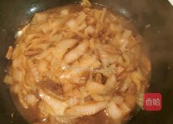 白菜炖肉的做法图解3