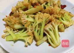 家常炒花菜的做法图解8