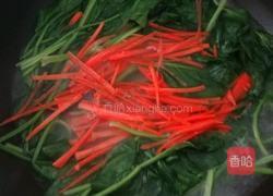 菠菜拌粉丝的做法图解5
