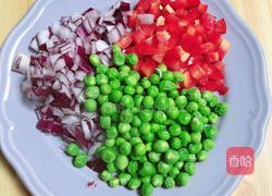 菠萝虾仁炒饭的做法图解7