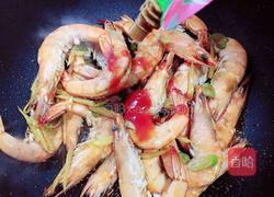 茄汁油焖大虾的做法图解9